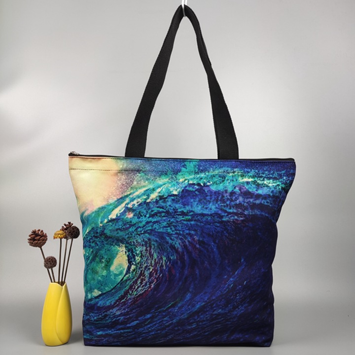 厂家直销 数码印购物袋 各色帆布袋