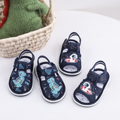 外国貿易靴ベビーサンダル春と夏の女の子の靴滑り止めソフトソールつま先キャップ子供の幼児の靴クロスボーダー配送