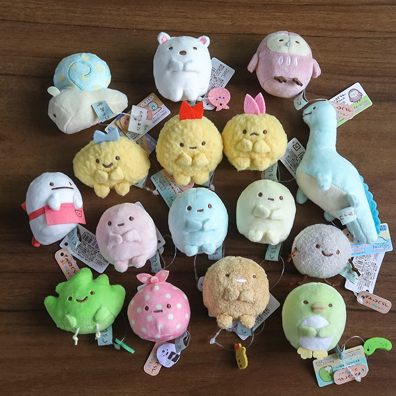 Japanese-Style Corner Creature Fried Shrimp Dumpling Plush Toy Cute Mini Cartoon Doll