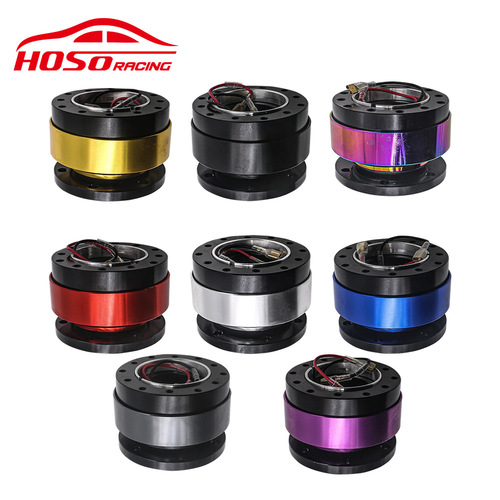 Steering Wheel Quick Release Adapter for Car Modification, Racing Aluminum Alloy Ball Bearing Quick Release Wheel Connector