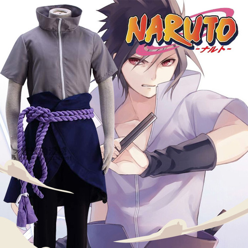 Shippuden Sasuke cos clothing Ning Zhibo fourth generation cosplay cosplay animation performance costume