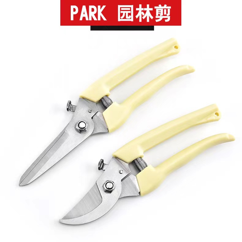 不锈钢修枝剪刀花园剪刀摘果剪绿化园林工具