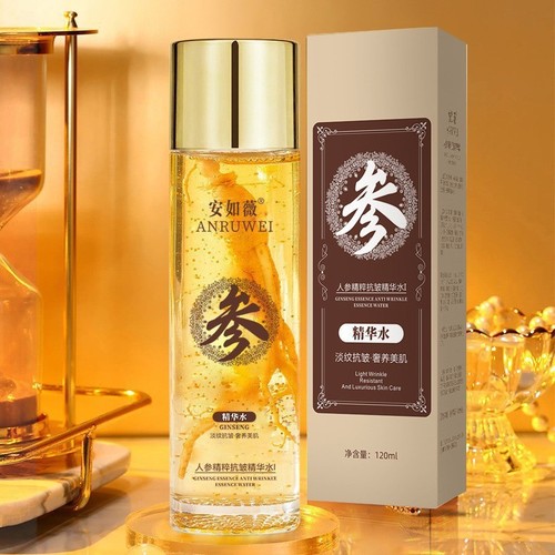 Factory direct sales ginseng extract essence oil hydrating light lines anti-wrinkle essence water moisturizing refreshing non-greasy