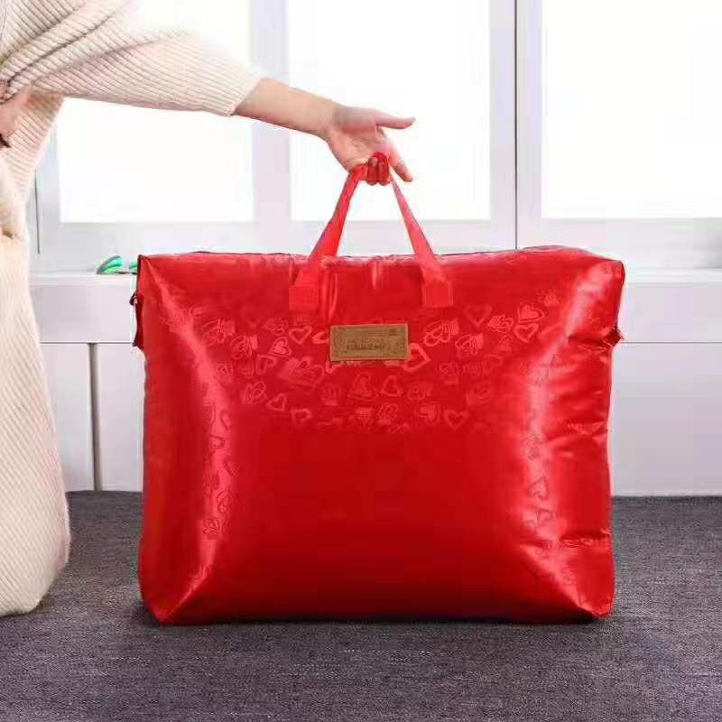 Bolsa de almacenamiento de edredón de tela Oxford engrosada tamaño grande y mediano tamaño pequeño ropa organización bolsa de almacenamiento bolsa de transporte bolsa de equipaje