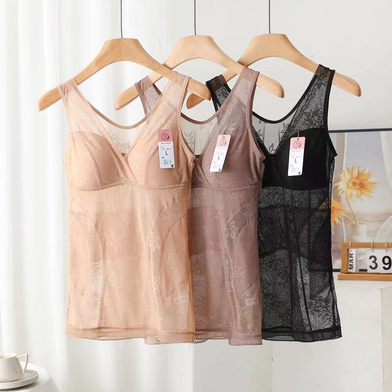 Plus Size Six Size Half Body Slimming Look Women's Thin Mesh Shapewear Tummy Control Gathering 115kg m Base 8129