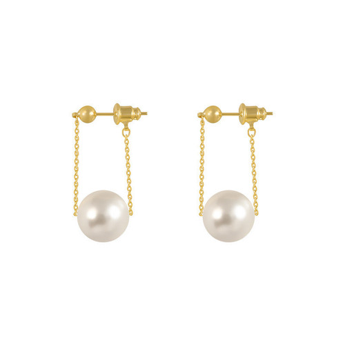 Simple, fashionable and versatile earrings, small pearl earrings, high-end earrings,  new fashionable Korean earrings for women