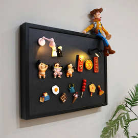 玩具总动员磁吸电表箱遮挡装饰画胡迪创意配电闸箱开关盒遮丑挂画