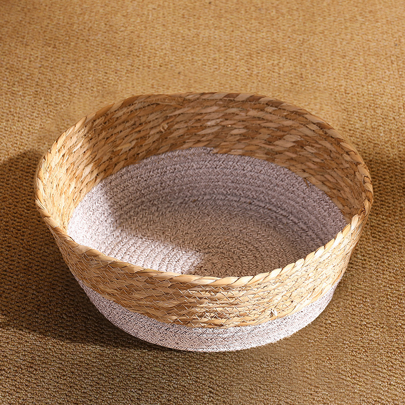 Verano estera de verano gato nido ratán verano perro perrera dibujos animados suministros para mascotas perro de peluche cama estera Cuatro Estaciones Universal