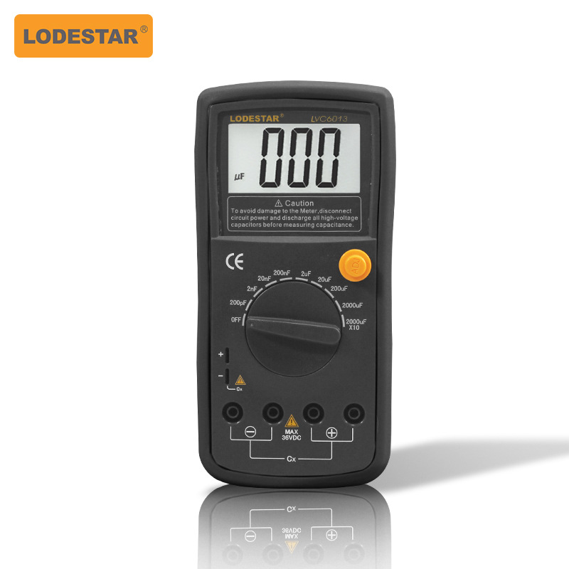 深圳乐达 LVC6013 数字电容表 3位半数显电容表 LODESTAR