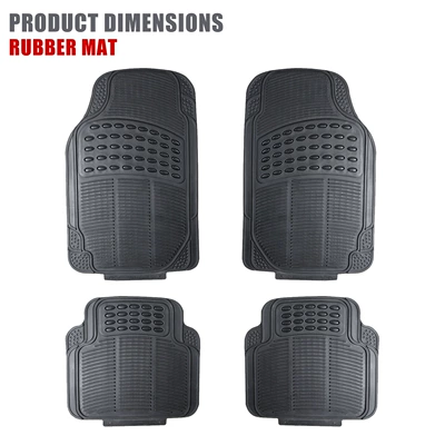 General Motors Floor Mats Foreign Trade Cross-Border Manufacturers Direct to Amazon Anti-Slip, Scratch-Resistant and Dirt-Resistant Carpet Foot Mats (Universal Foot Pad) - ordinary-floor-mats