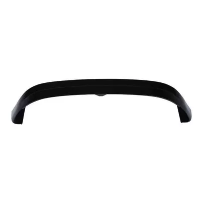 wing, glossy black, no-drill installation, Fixed wind wing