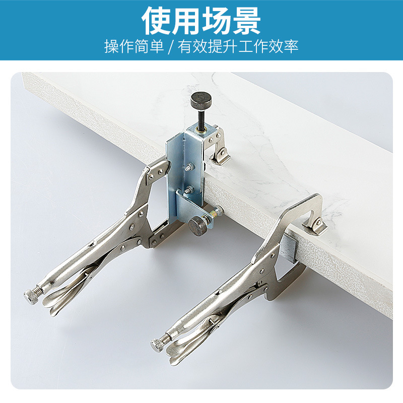 Piedra 45 grados clip cuarzo piedra mármol roca placa 90 grados ángulo recto empalme clip fijo abrazadera fuerte