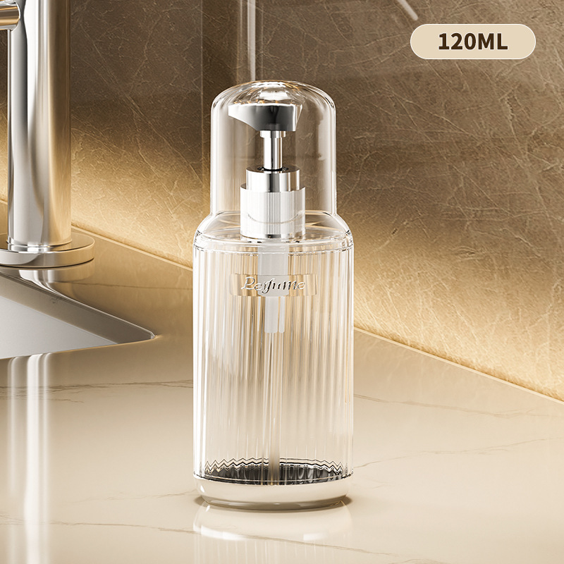 Viaje limpieza botella de 120mlml loción de baño champú de baño botella de almacenamiento portátil