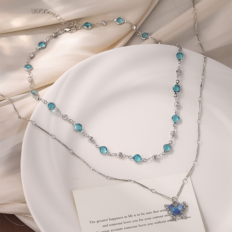 Minimalist Layered Necklace For Women With Delicate Chains_voghion.com