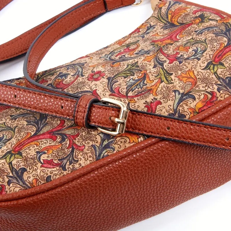 2024 Lingge Printed Art Handbag, Elegant Underarm Bag, Fashionable, Simple, and High Grade Single Shoulder Bag Bottom PU_voghion.com