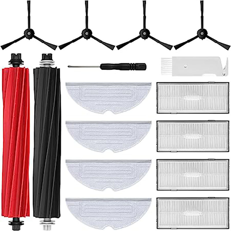 Adecuado para roborock piedra barrido robot S8 accesorios G20 cepillo principal cepillo lateral filtro de tela consumibles rodillo cepillo