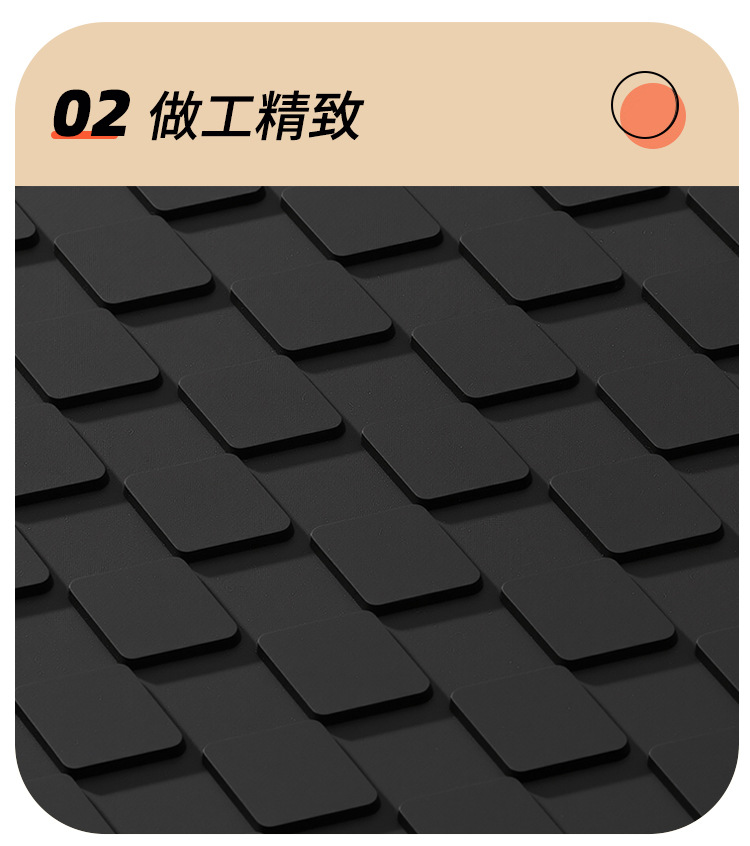 Car anti-slip mat, multifunctional car stand, dashboard accessories, temporary parking number plate