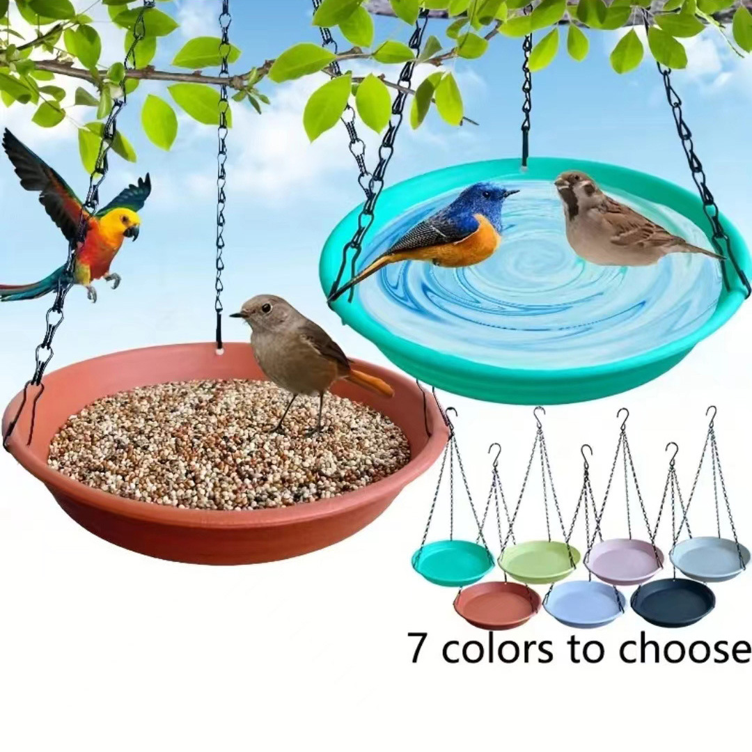 Cross-Border Hanging Bird Feeder Candy-Colored Hummingbird Feeder Water Feeder Outdoor Hanging Bird Feeder in Stock