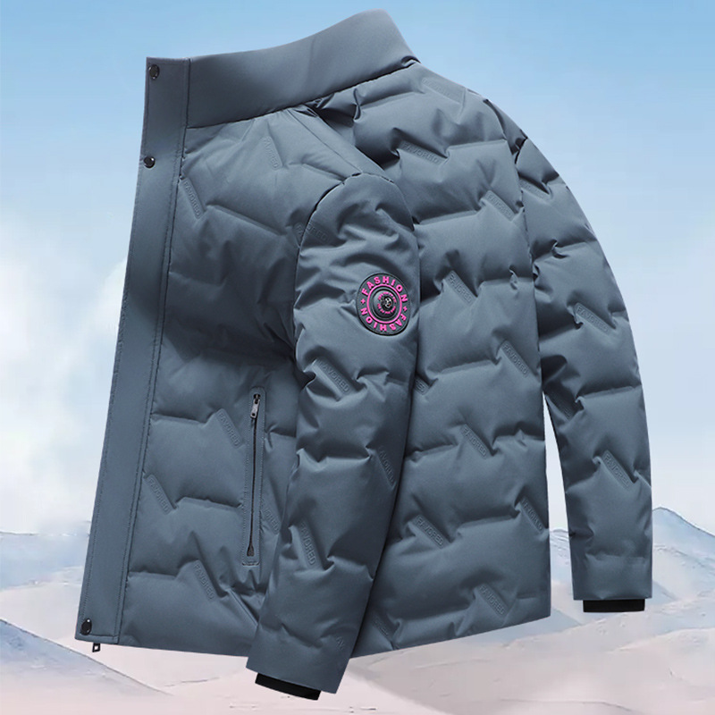 2506羽绒服 新国标50白鸭绒 M-5XL 秋冬男士大码石墨烯轻软羽绒服