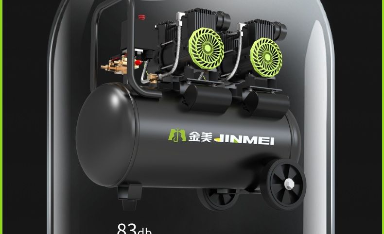Air Compressor Woodworking Air Pump 220V High-Power New Model Air Pump Ultra-Quiet 220V Source Factory