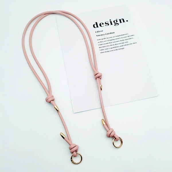 Pink gold buckle