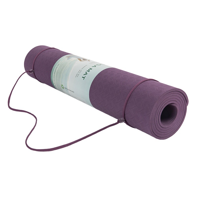 tpe yoga mat thickened and widened 90cm yoga mat silent shock absorption non-slip dance mat home yoga mat manufacturers
