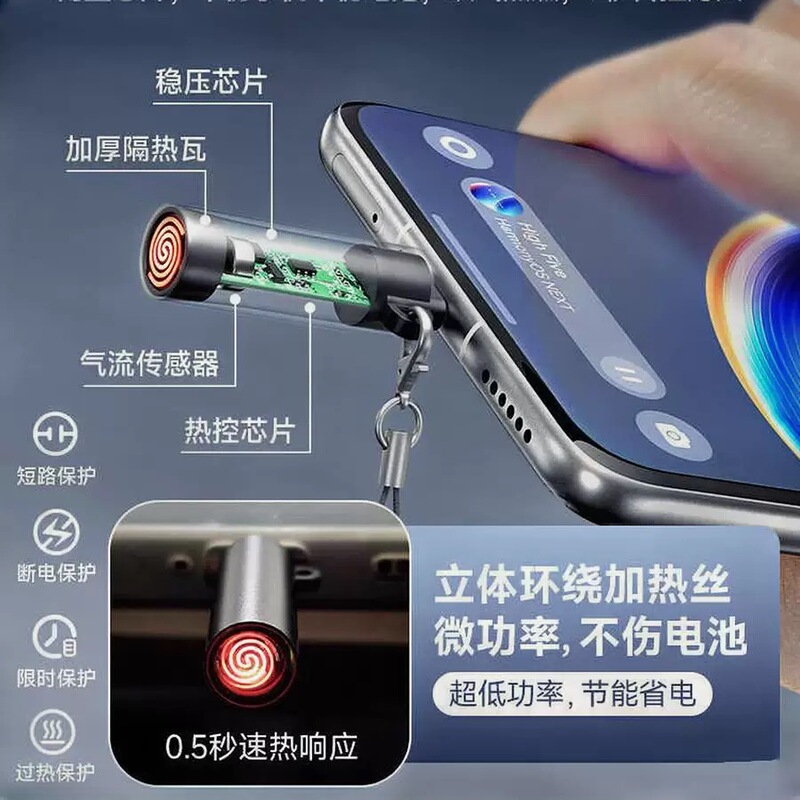 高速ブラシレスモーターポータブルハンドヘルド小型ファンUSB充電式6速強風扇風機ポータブル小型ファン|undefined