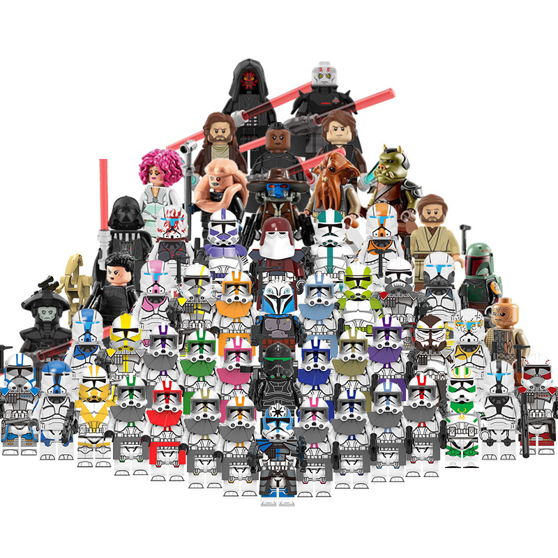 Chinese Building Blocks Star Wars Stormtrooper Battle Machine Sight Puzzle Puzzle Small Particle Minifigure Kidsren's Toys