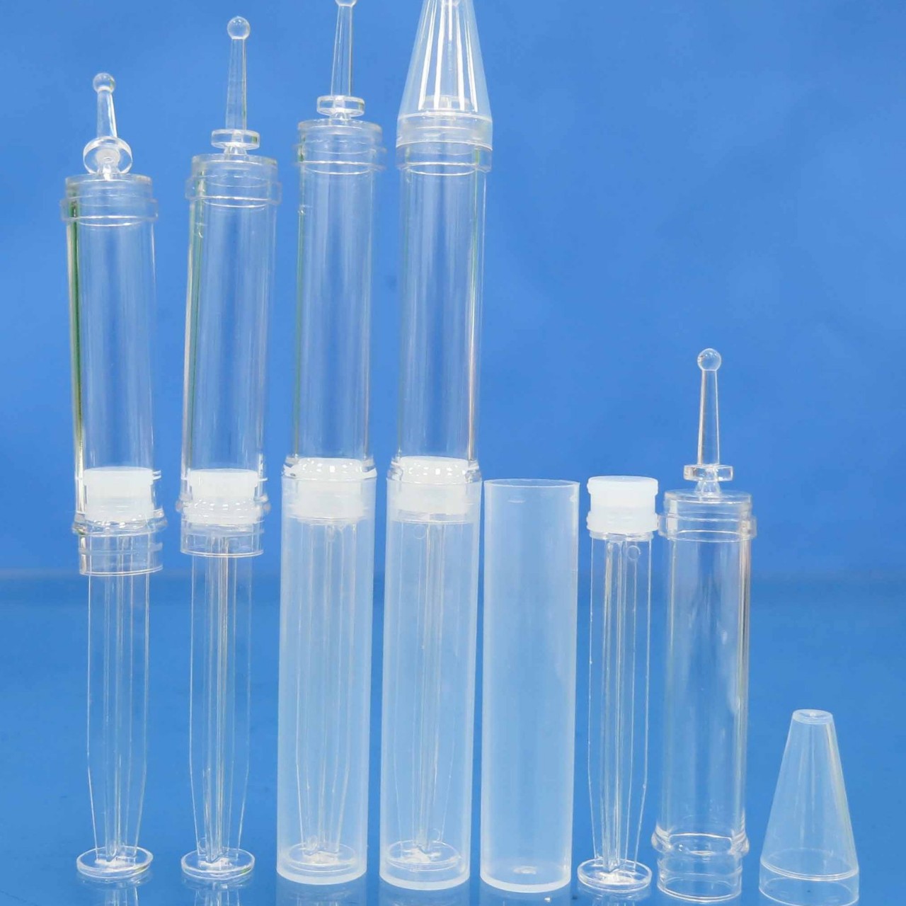 PETG3ML火箭筒推筒精华液针剂瓶折断医美瓶后推涂抹式美颜眼箱瓶