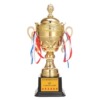 Customized metal trophy football basketball pigeon four -column trophy sports contest elementary school students Taekwondo trophy