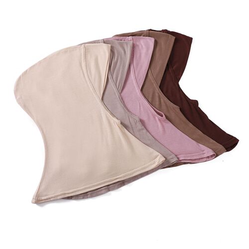 New Modale Cotton No Chin Base Long Hat with Large Elastic for Women, Small Hat Headscarf, Simple and Versatile