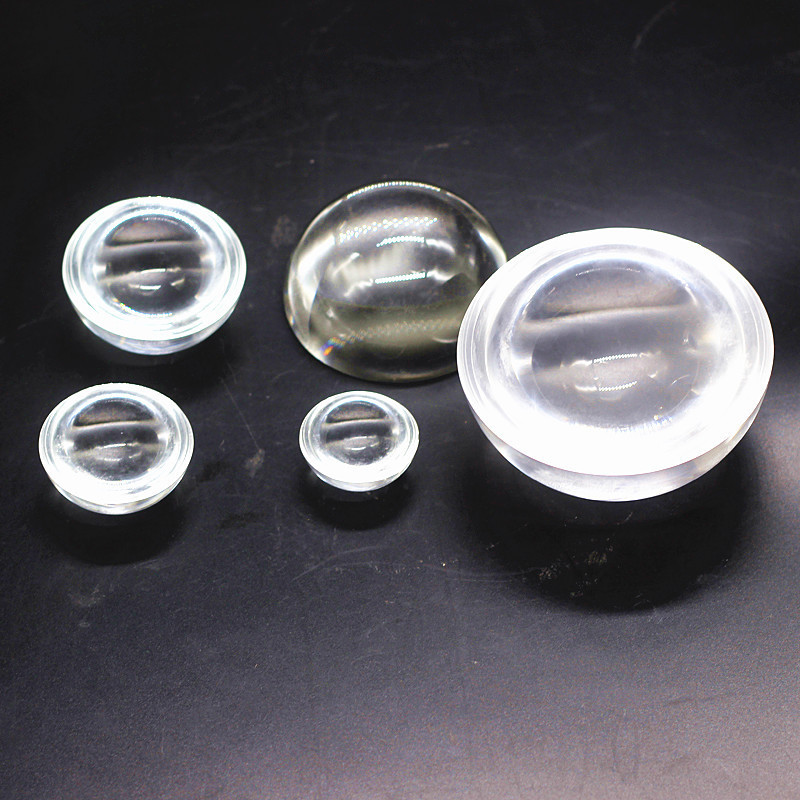 透明实心水晶玻璃半球圆装饰品修装潢贴片彩印影像纪念品镇纸摆件