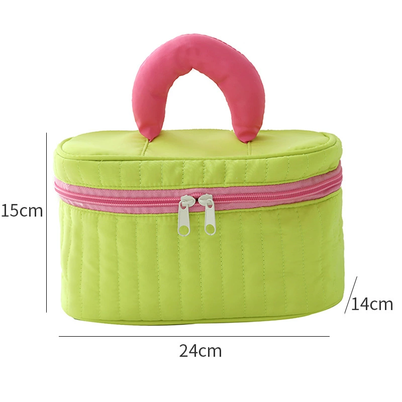 Brand cosmetic bag, small capacious handheld storage system, 2022