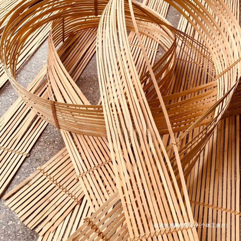 Плетение из бамбука, полоски бамбука, цветные кусочки бамбука, студенческое креативное оконное свадебное украшение ручной работы