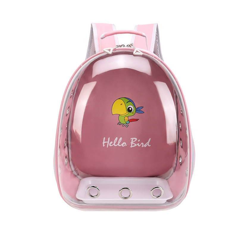 Mochila Transportadora para Loros de Tela Oxford Transparente Portátil para Exteriores image 11