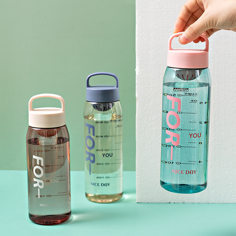 Yuntong nuevo gradiente deportes taza de agua Comercio exterior espacio taza Amazon 700ml publicidad regalo taza fabricante