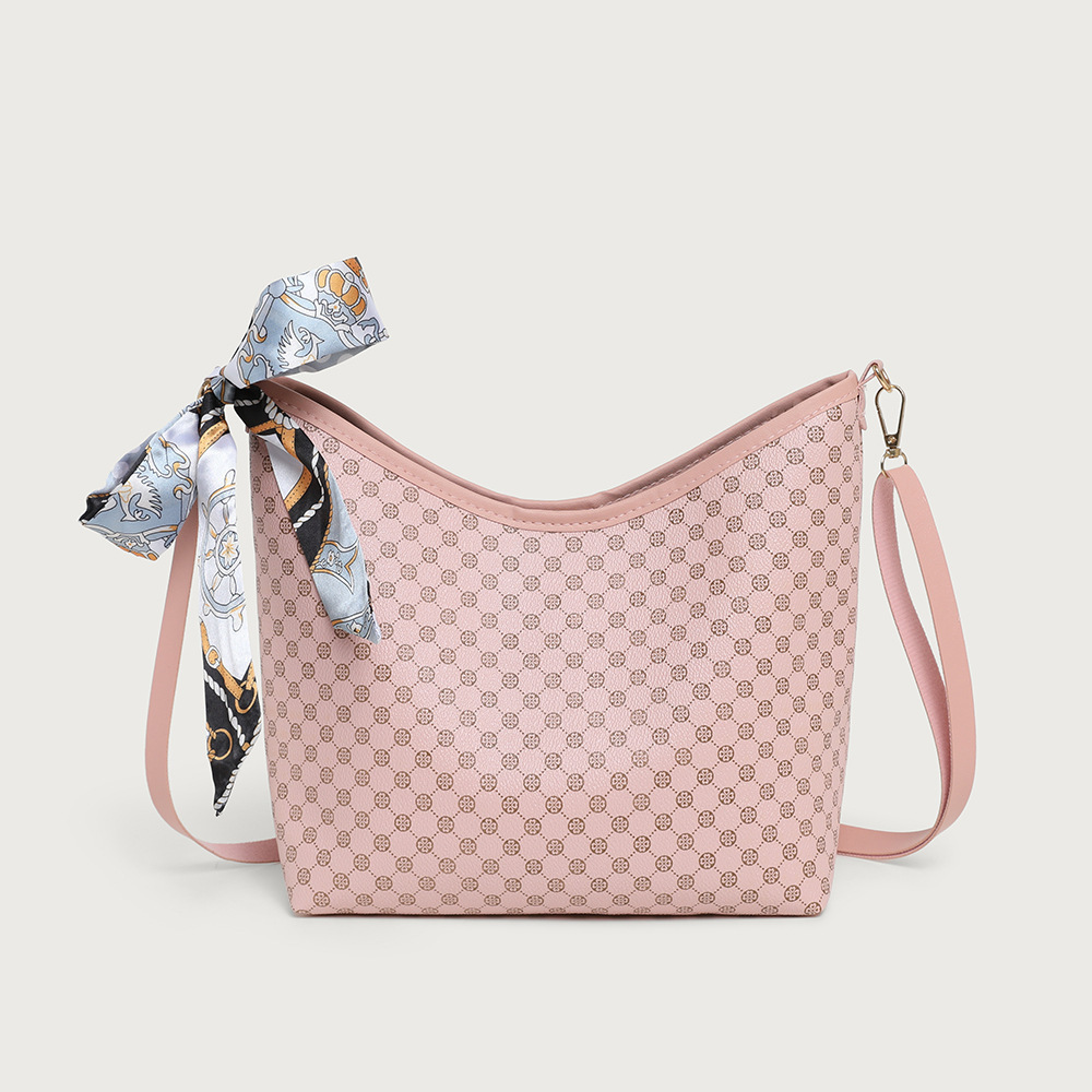 Bolso de moda transfronterizo de gran capacidad 2025, nuevo retro retro flor de un hombro mochila, bolso de mano de alta calidad
