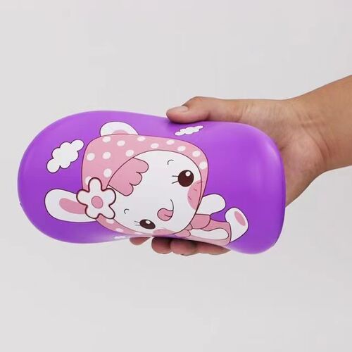 Children's soft flying saucer outdoor parent-child interactive toy safety silicone flying saucer kindergarten primary school student safety boomerang