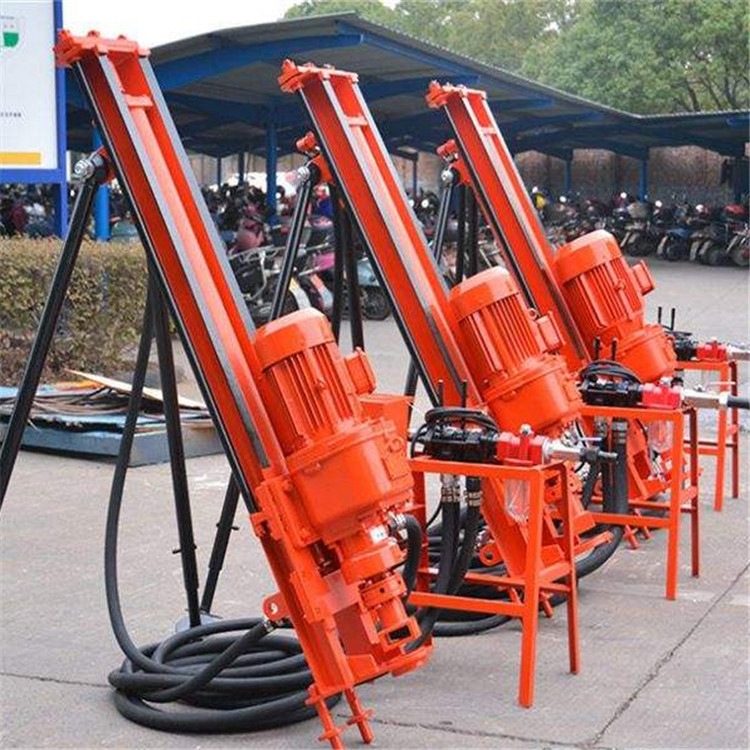 边坡支护凿岩设备生产厂家便携式潜孔钻机价格电动潜孔钻机配件