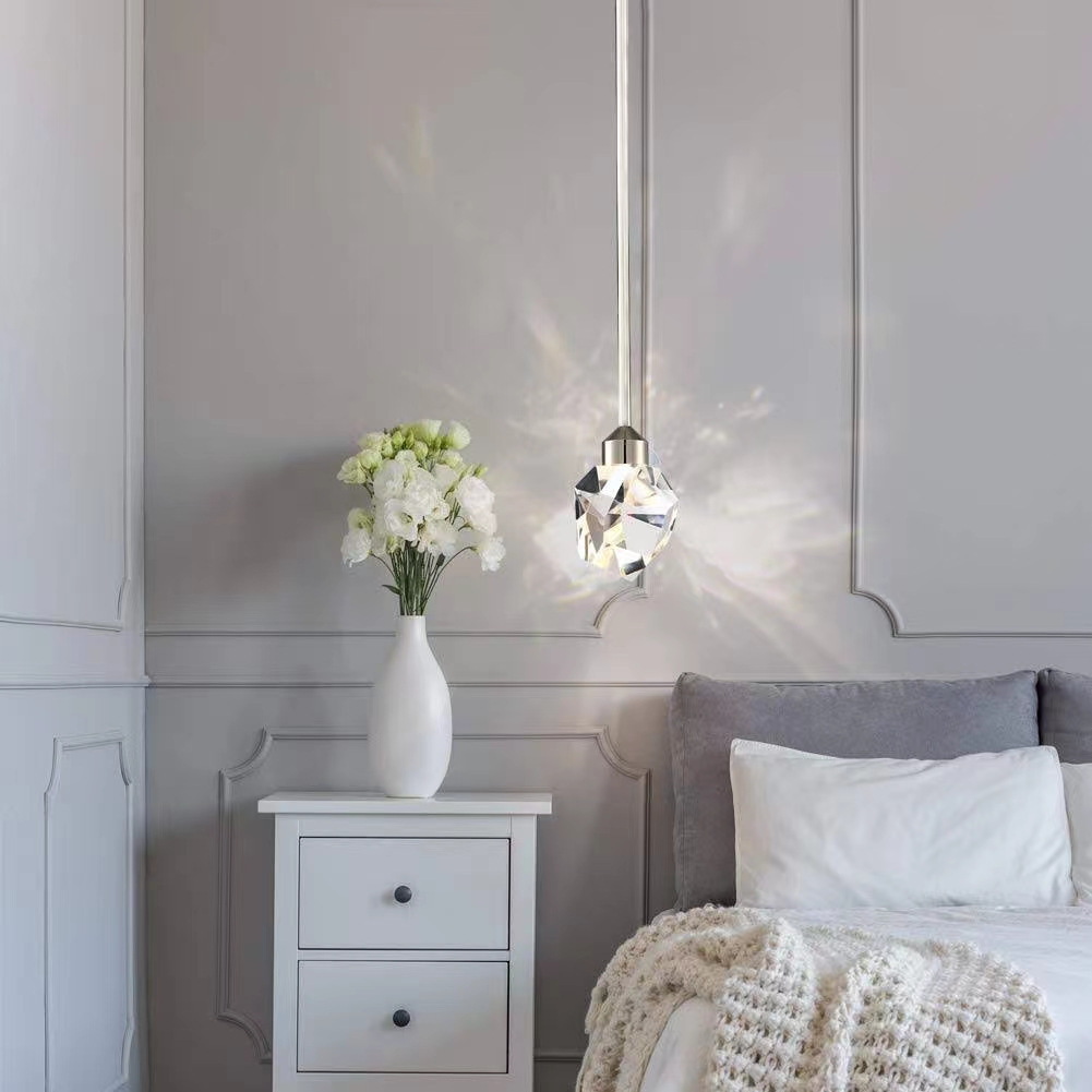 싱글 헤드 투명 라인 크롬 버전