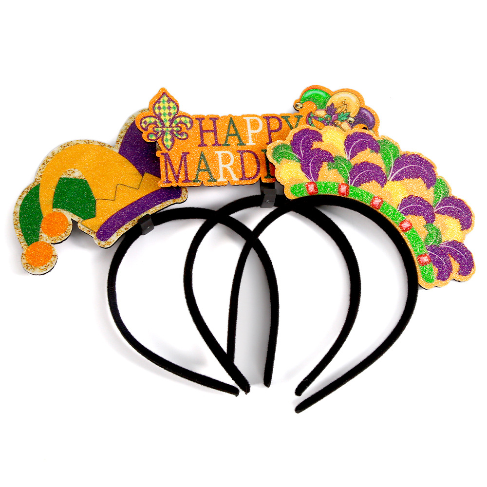 Carnival Cute Feather Plastic Party Festival Headband display picture 2