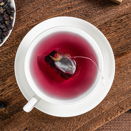 Combination Tea: Mulberry, Double-Petaled Rose, Black Goji Berry Tea, Double-Petaled Rose Tea - Manufacturer Wholesale
