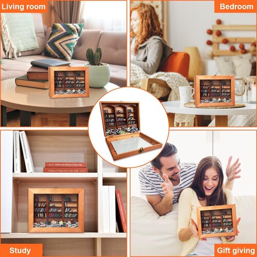 Cross-border new Shake Away Your Anxiety creative anti-anxiety bookshelf decoration stress-relief gift