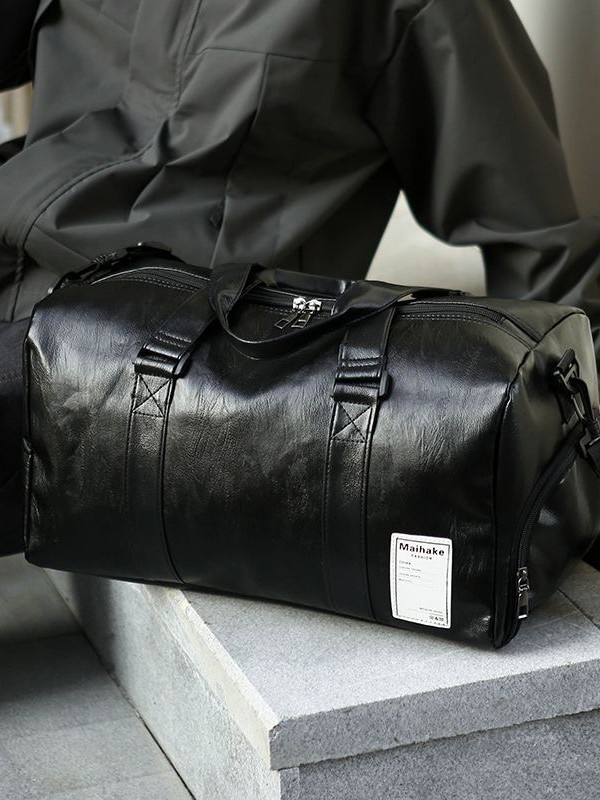 Bolsa de viaje de lujo ligera, bolsa de equipaje de negocios de viaje de gran capacidad, separación de seco y húmedo, bolsa impermeable deportiva de corta distancia