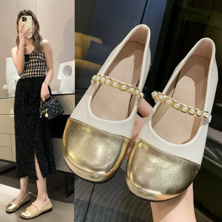 Маленький ароматный стиль с мягкой подошвой, милые женские туфли Mary Jane, модные туфли с мелким ртом и круглым носком, Корейская женская обувь, новинка 2023 года