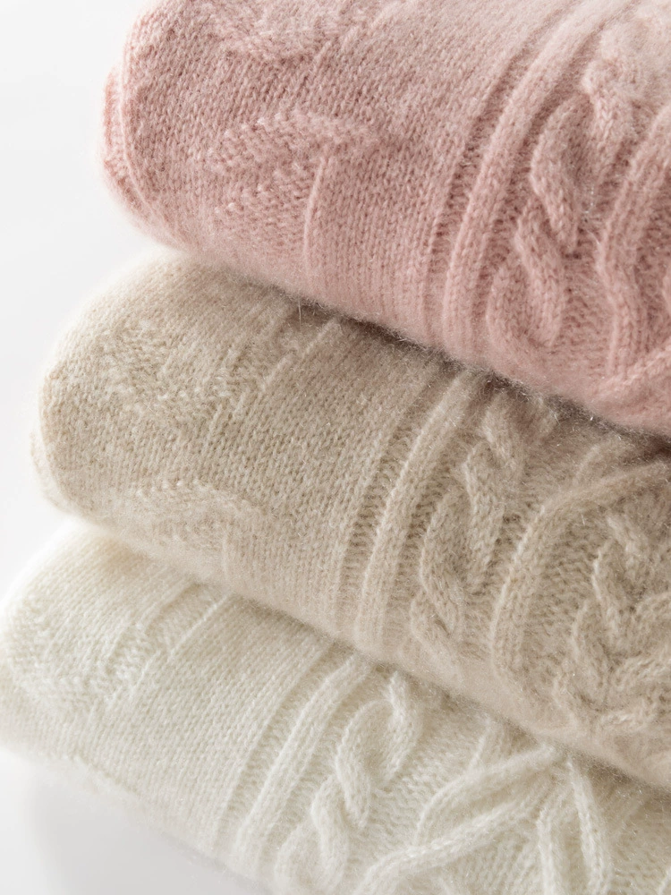 Кашемировый демисезонный свитер, теплая underwear, высокий воротник, увеличенная толщина