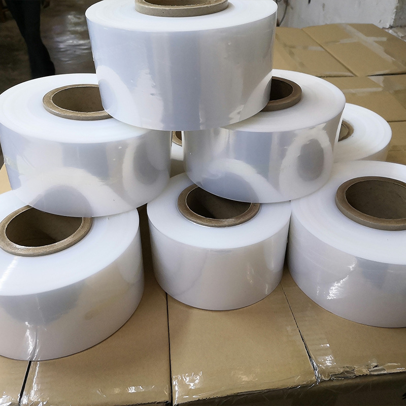 Película de embalaje de PE de piso de madera Película de una sola capa Película Termocontraíble de PE Película Termocontraíble estenopeica Fuente de la fábrica