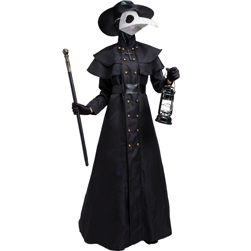 Doctor uniform, mask, halloween, punk style, European style