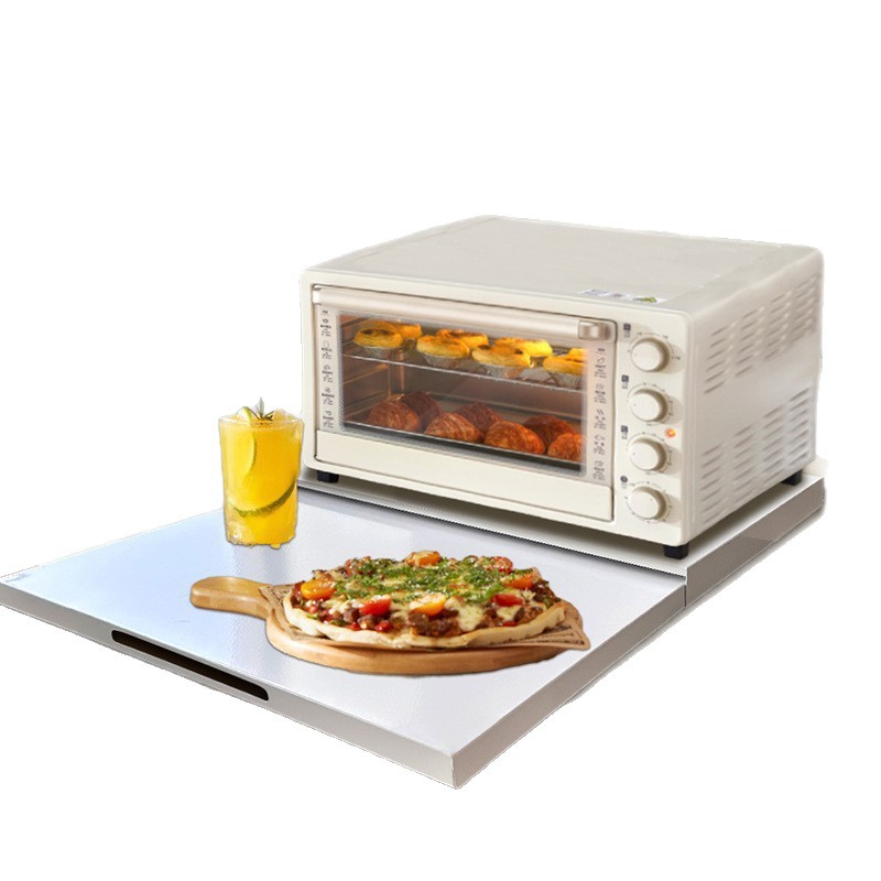 Cocina multifuncional horno de microondas estante horno arroz cocina de extracción de platos de mesa de almacenamiento multicapa en el extranjero