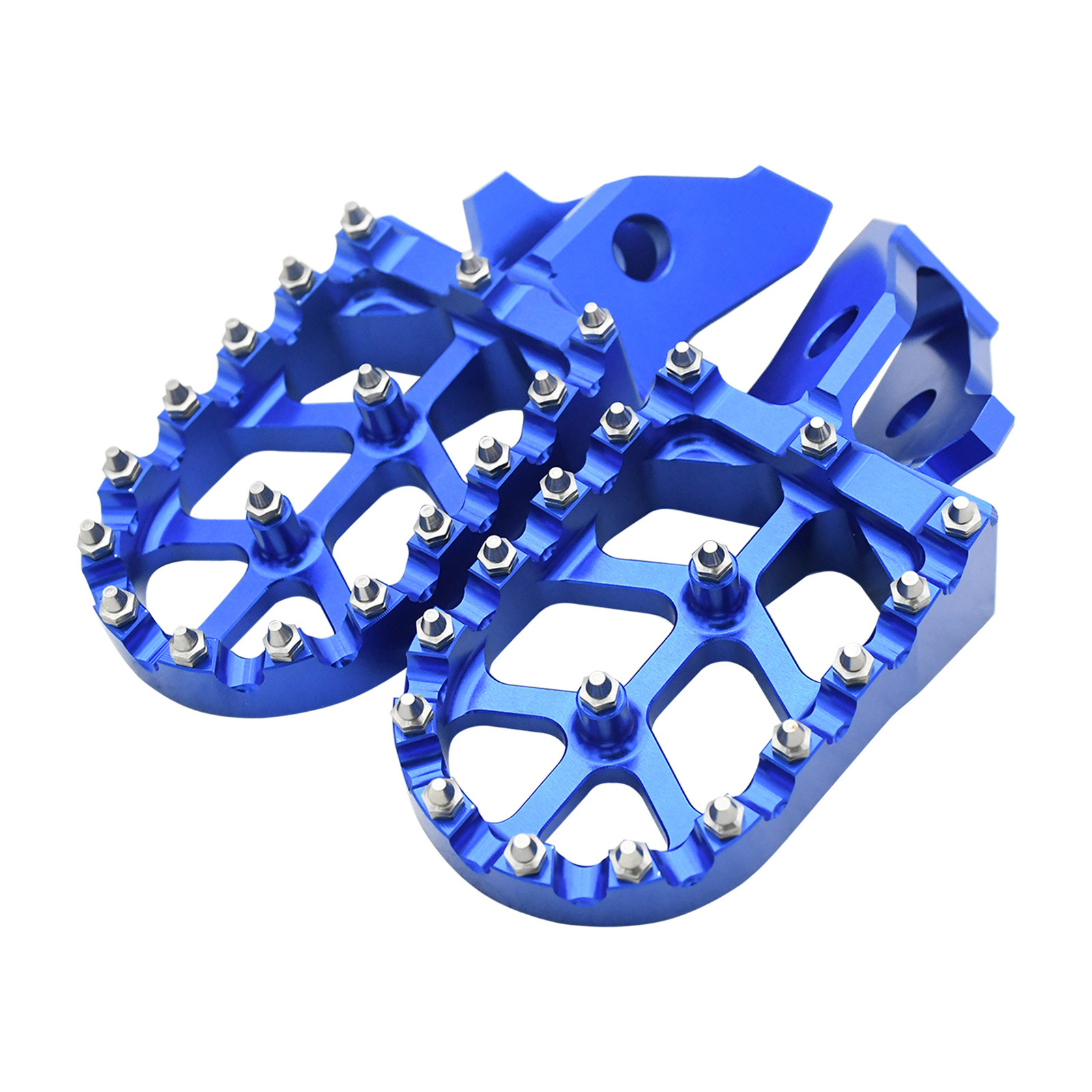 Special modified anti-slip footrests for QiuLongJiFeng electric off-road vehicles, made of aluminum alloy and enlarged for better stability